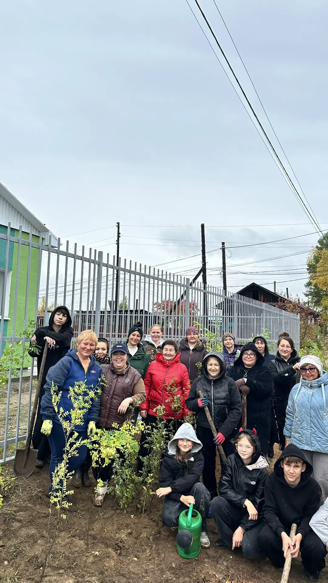 Дождь не помеха! Как мы превратили непогоду в праздник озеленения.