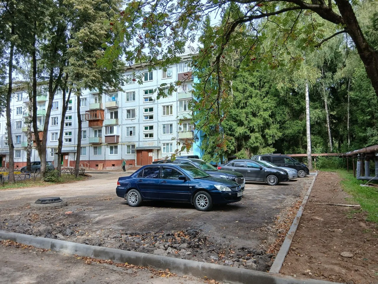 На улице Дзержинской в Балабанове ждут подрядчика