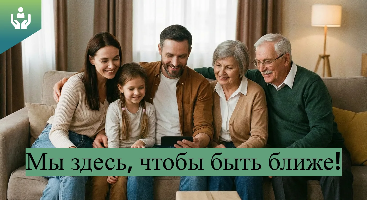 Всегда на связи мы рядом — и в жизни, и в сети! ❤️📱