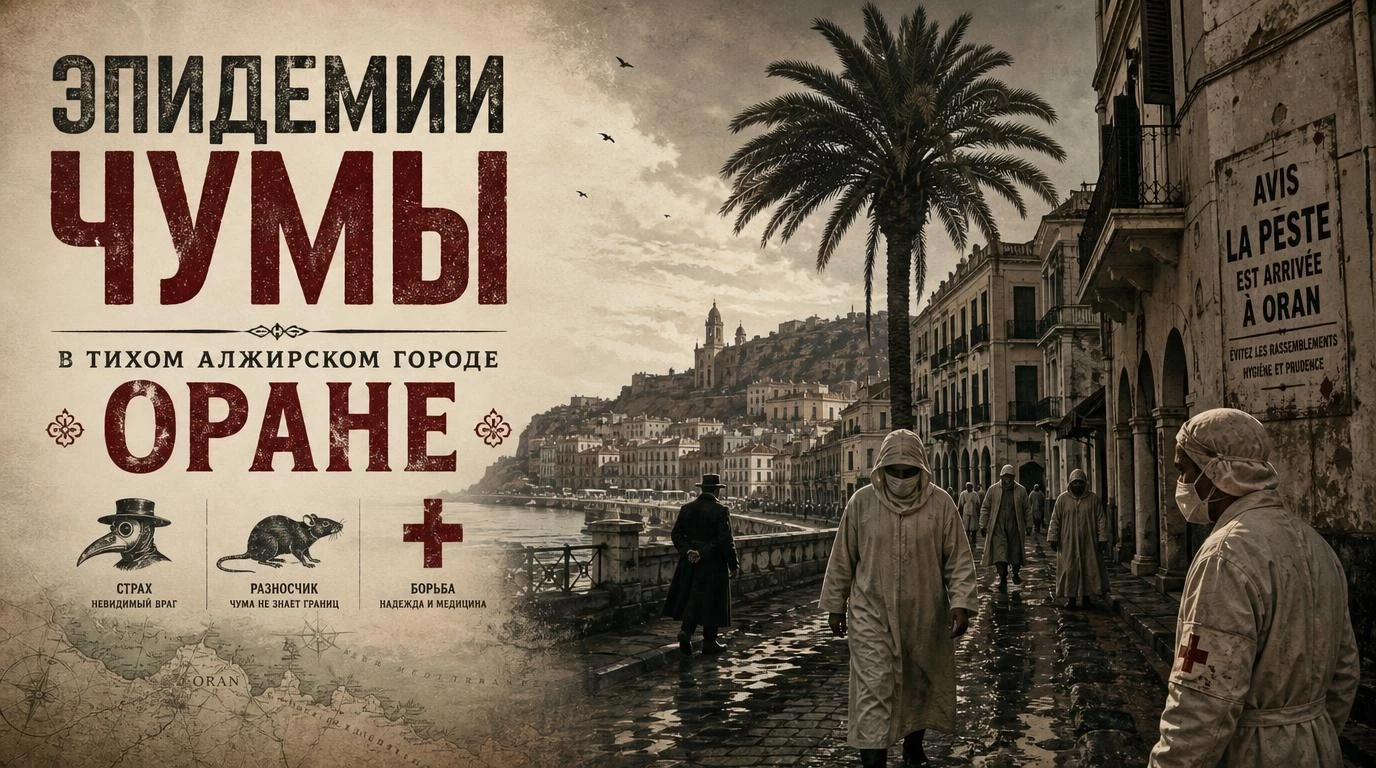 Эпидемии чумы в тихом алжирском городе Оране