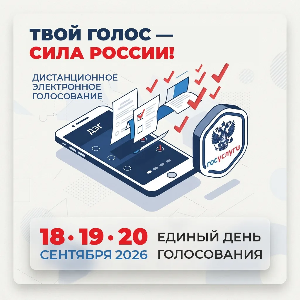📂 Дистанционное голосование в Коми: подайте заявление на Госуслугах до 14 сентября