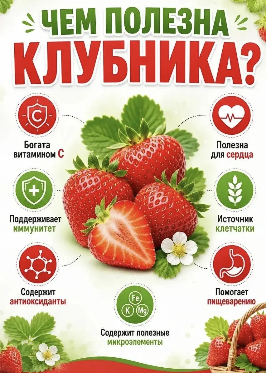 📌 Сегодня 18 июня — День клубники! 🍓  

Денис делится яркими фото летних каникул — и на них красуе