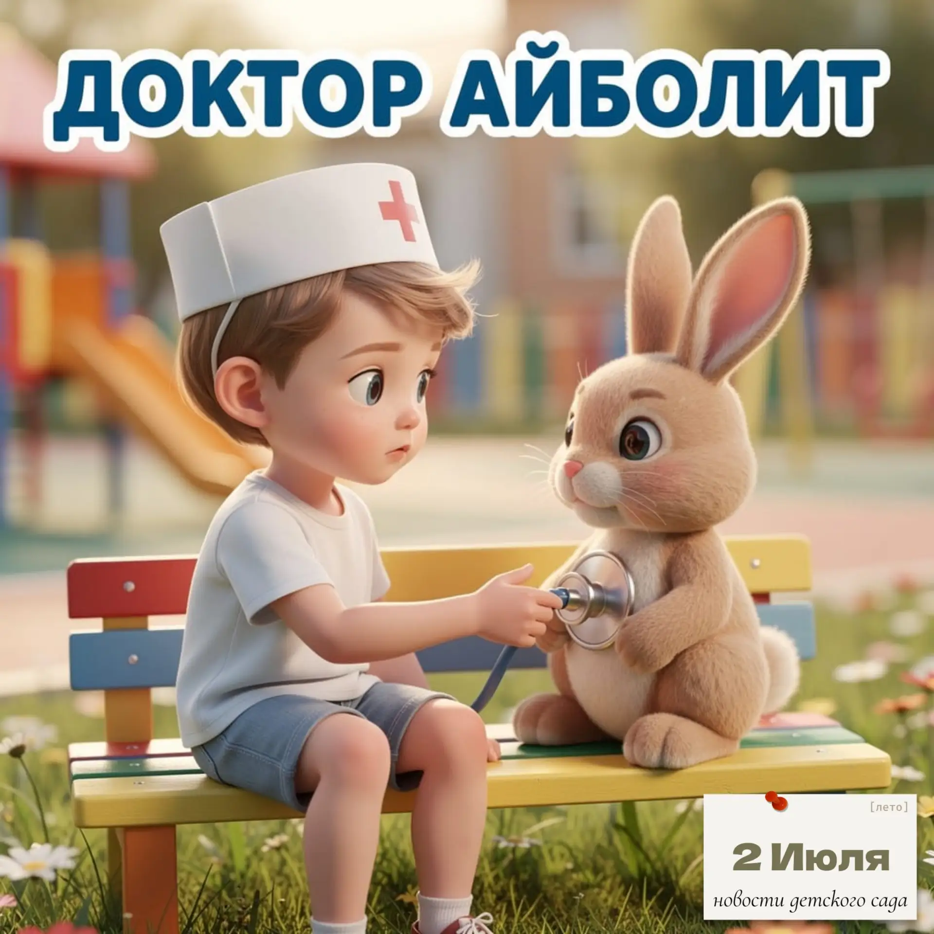 Кто самый добрый доктор? Конечно, Айболит! Сегодня ребята продолжили знакомились с профессией врача: