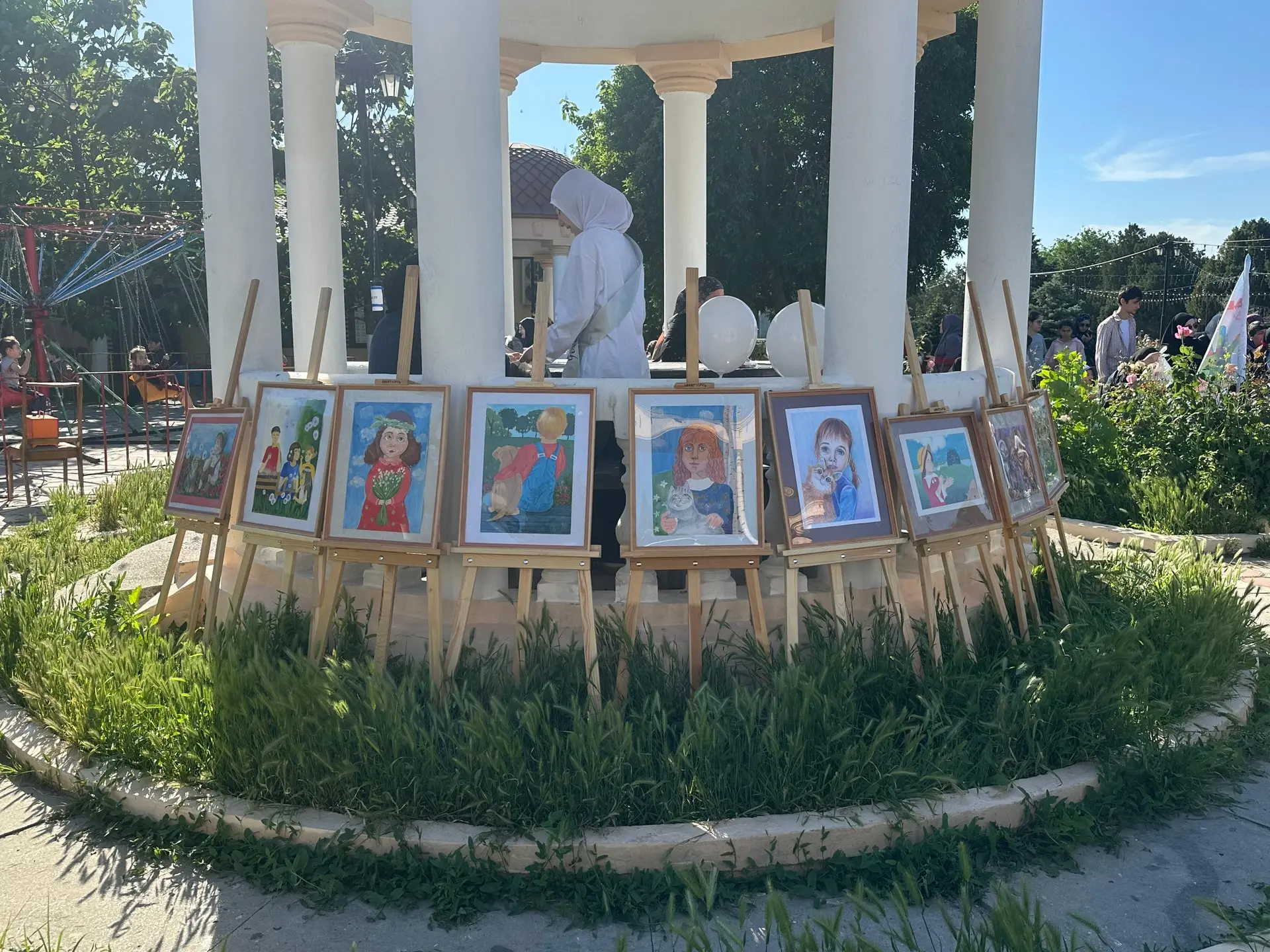 🎨 День защиты детей: краски, таланты и улыбки 

1 июня парк культуры и отдыха им. Малагусейнова ста