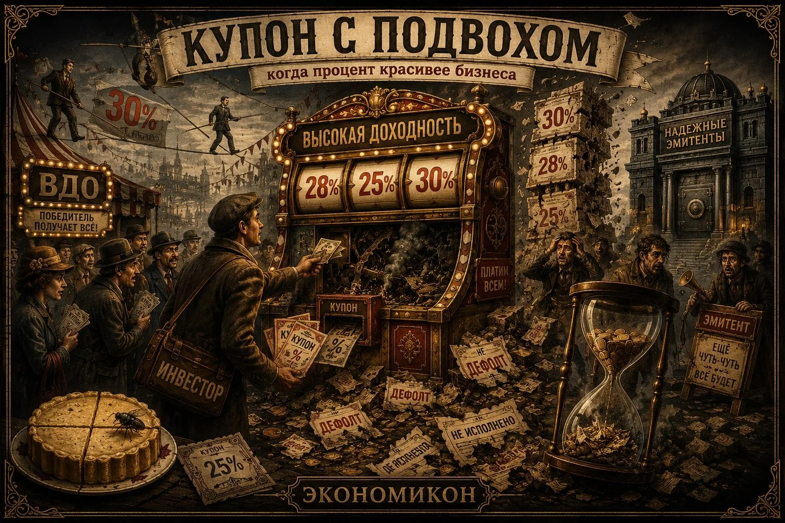 У облигаций закончился льготный период🤷

Долгое время рынок ВДО выглядел как автомат с бесплатными 