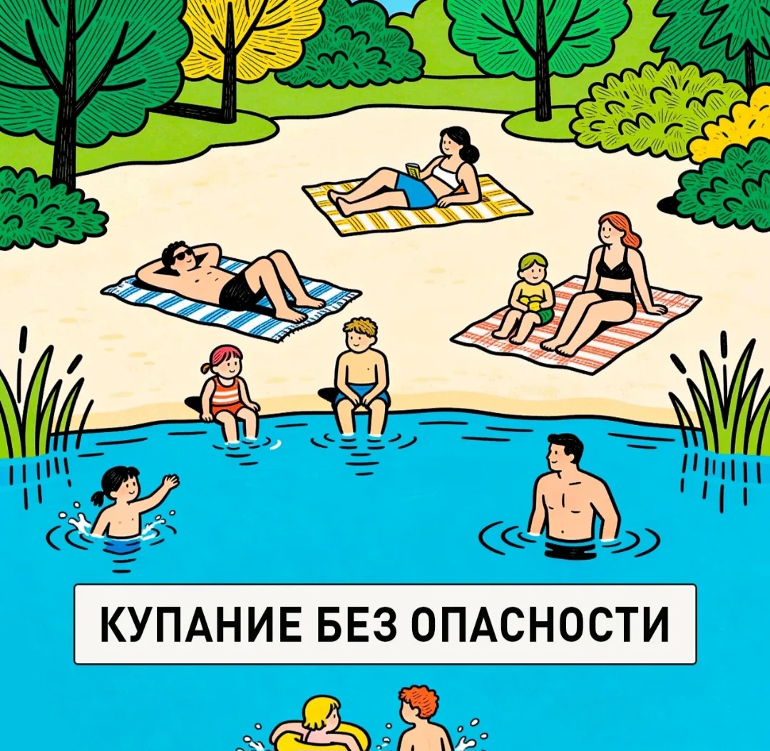Долгожданная жара пришла в Удмуртию. И у водоемов сейчас людно.

Реки, пруды и озёра зовут окунуться