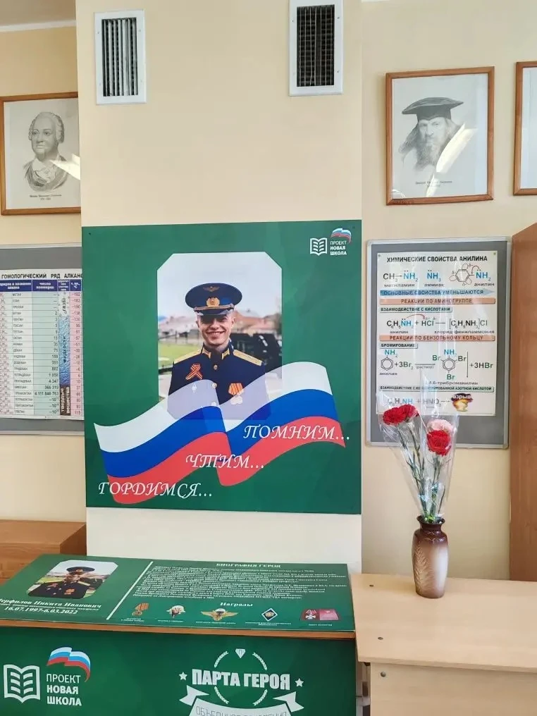 🇷🇺 В преддверии 81-й годовщины Великой Победы и в рамках акции «Герои нашей школы»  Волонтёры 7 «Б» 