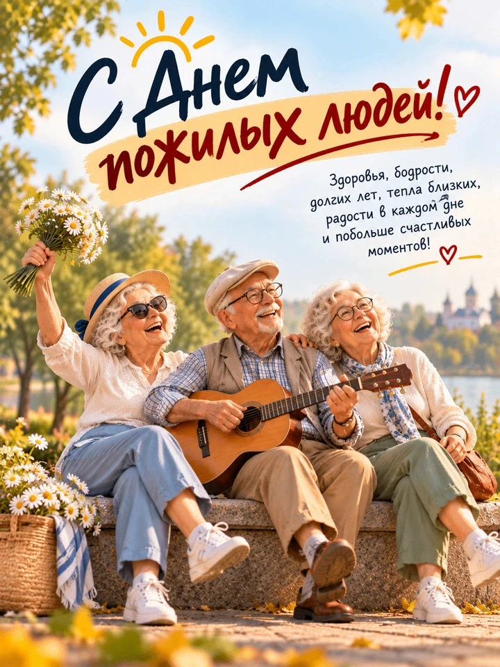 Дорогие наши старшие друзья!