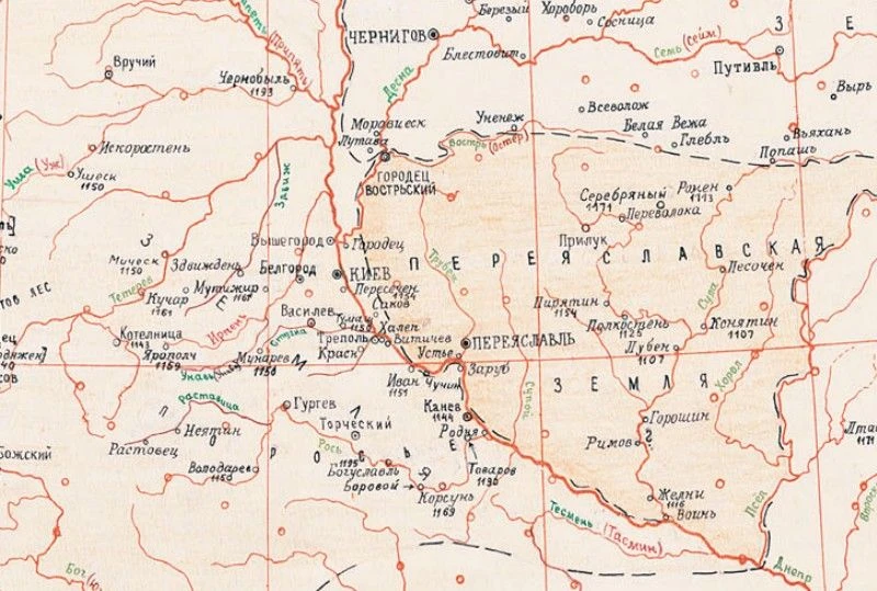 Юрий Долгорукий.  Заметка 4. Первое пришествие на юг. 1132-1136 годы