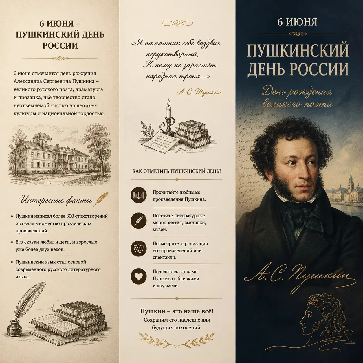 ✨ Пушкинский день России: встречаемся с волшебством сказок! ✨