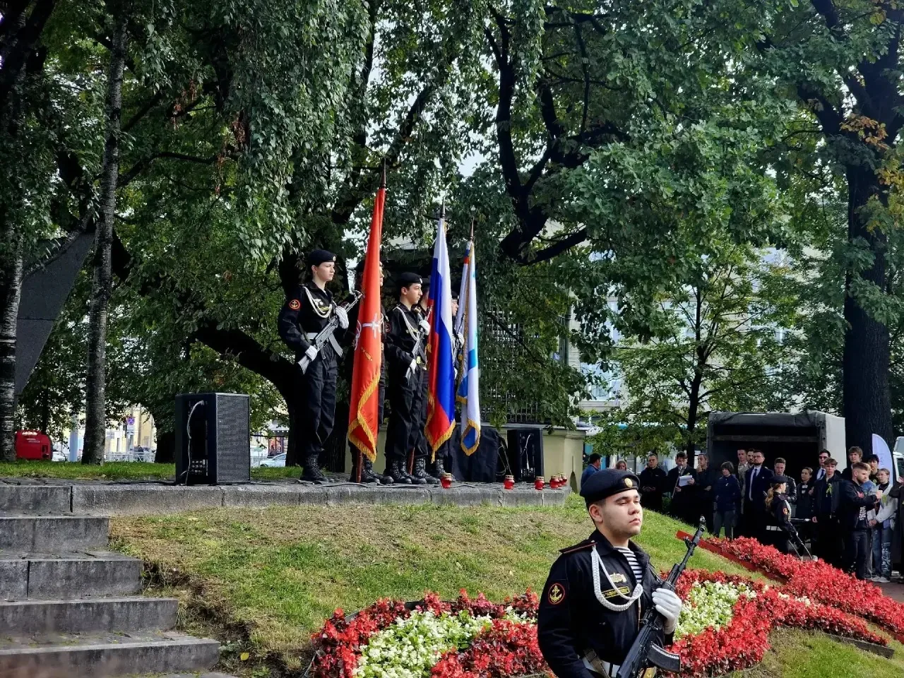 🕯️🥀Санкт-Петербургская консерватория приняла участие в церемонии возложения венков и ...