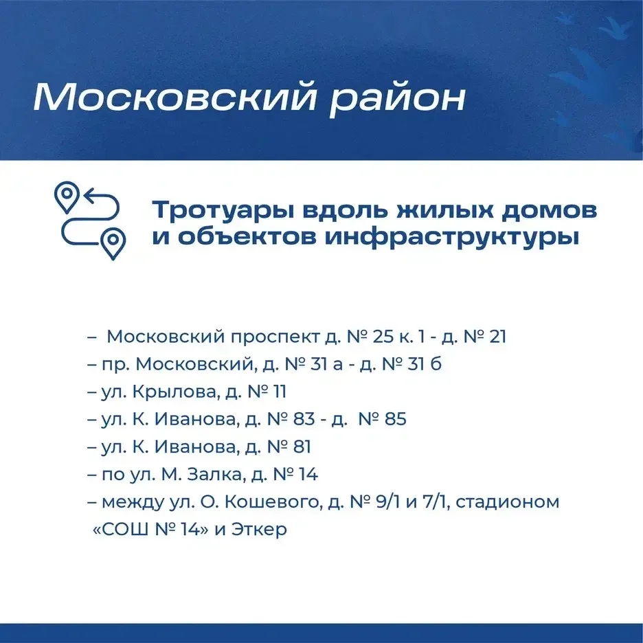 Комфортный город  В 2026 году в Чебоксарах запланирован масштабный ремонт тротуаров — важное направл