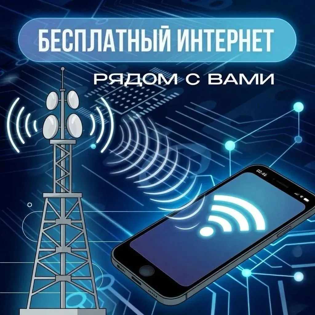 🌐 Бесплатный Wi‑Fi рядом: найдите точку подключения за пару кликов.