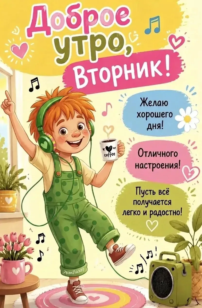 Доброе утро , и хорошего дня 🌸