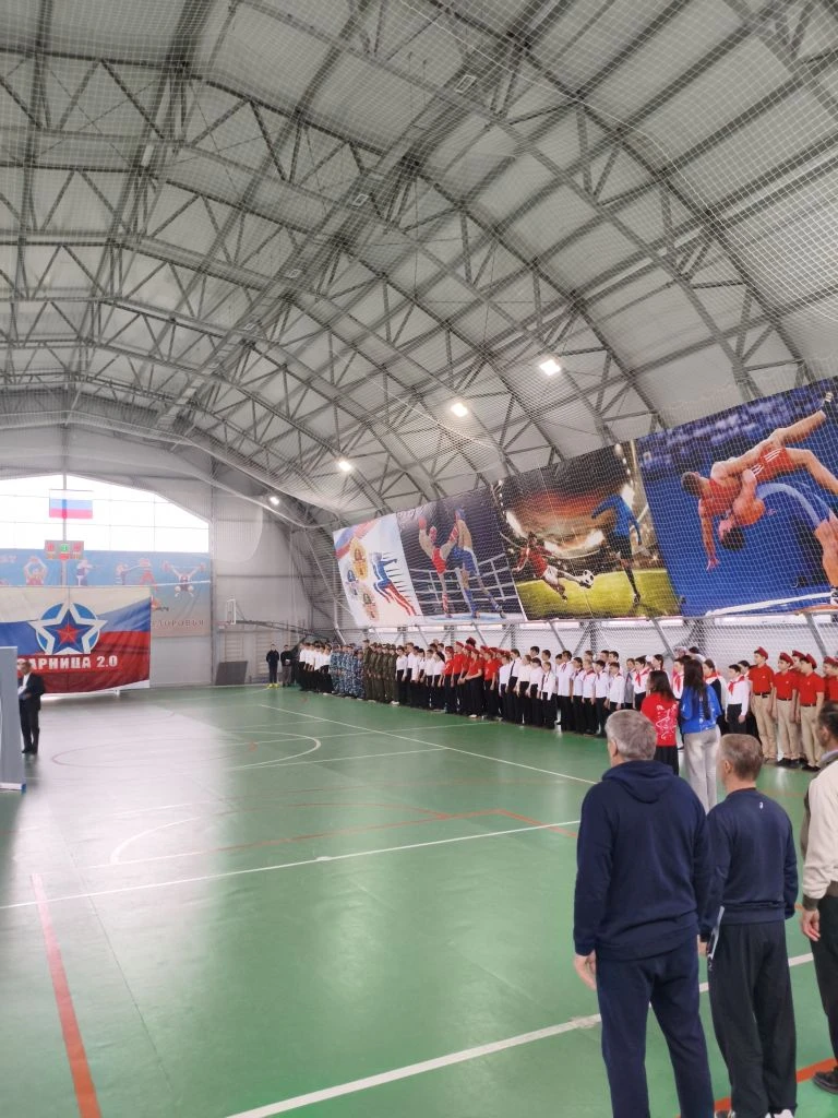 Спортивный зал "ФизКульт" в среду принял в своих стенах муниципальный этап "Зарницы 2.0...