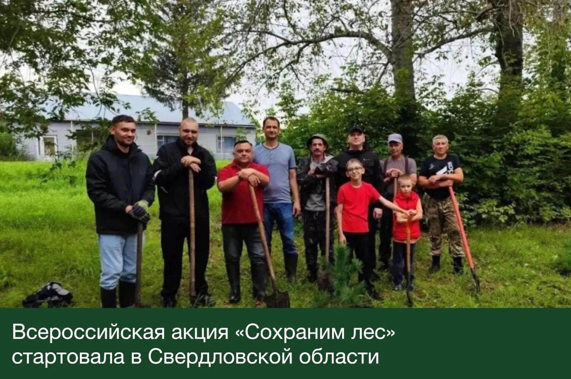 На Среднем Урале стартовала Всероссийская акция «Сохраним лес»!