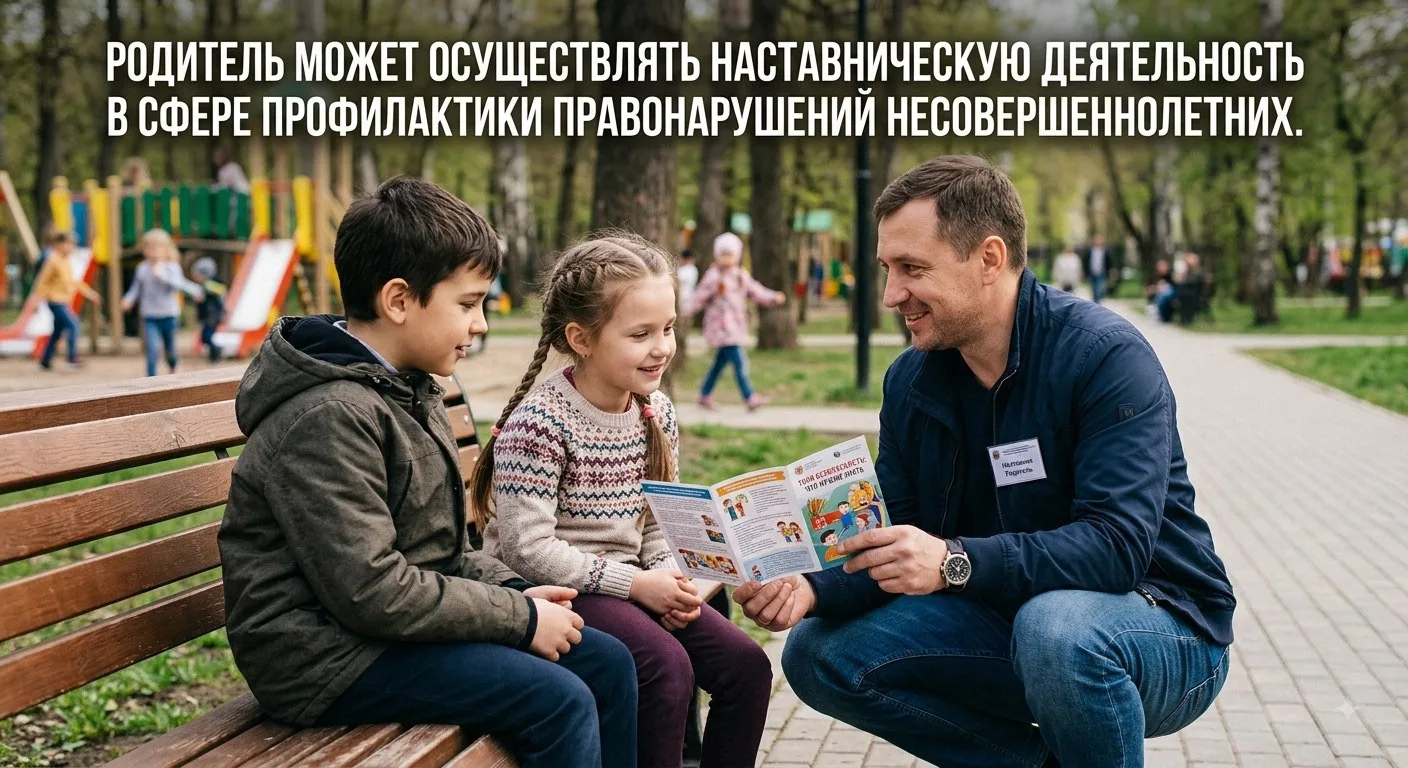👪 Родитель — наставник: как уберечь ребёнка от правонарушений
