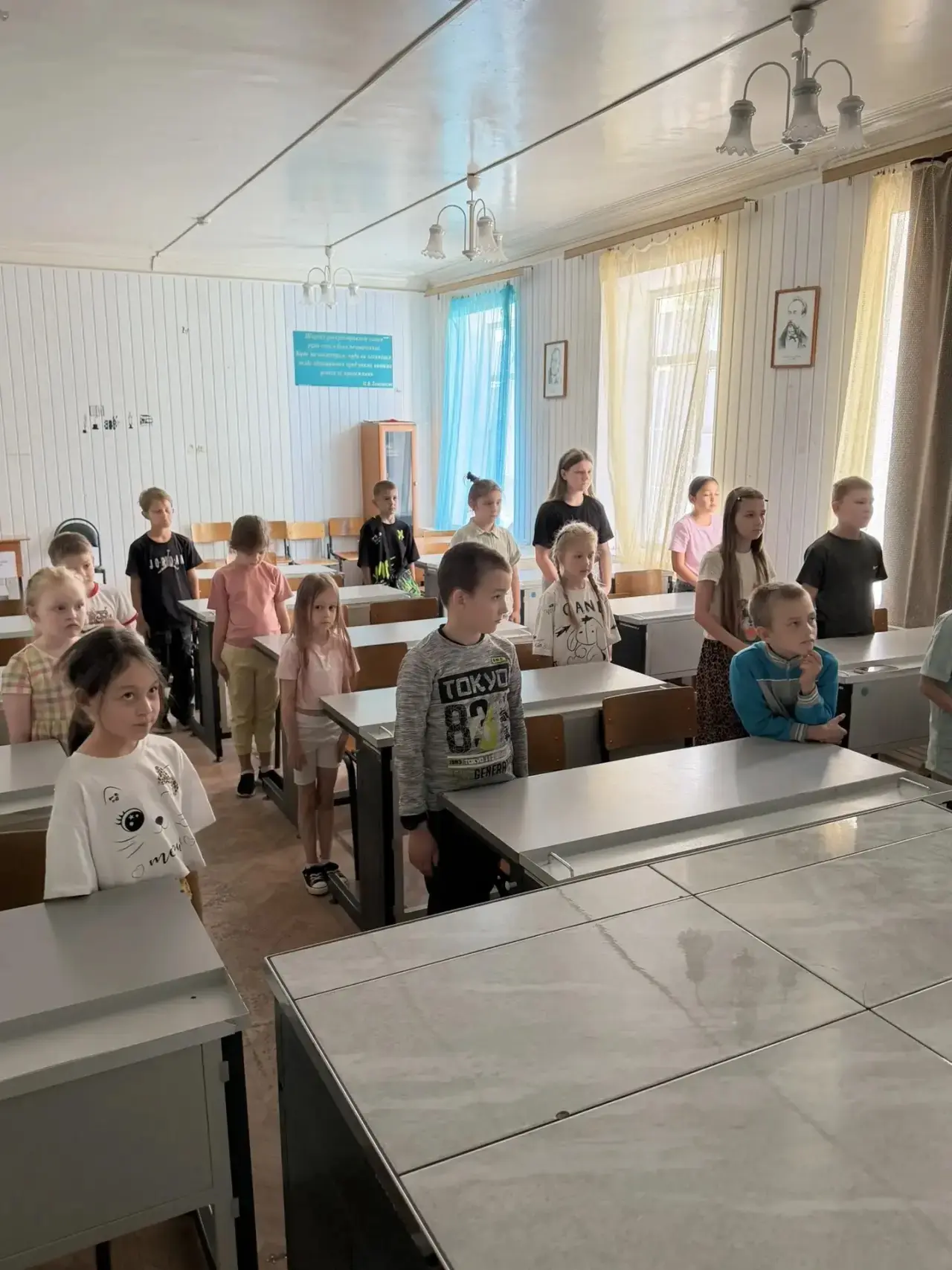 22 июня — особая дата для нашей страны. В пришкольном лагере прошел Час памяти. Воспитанники узнали 