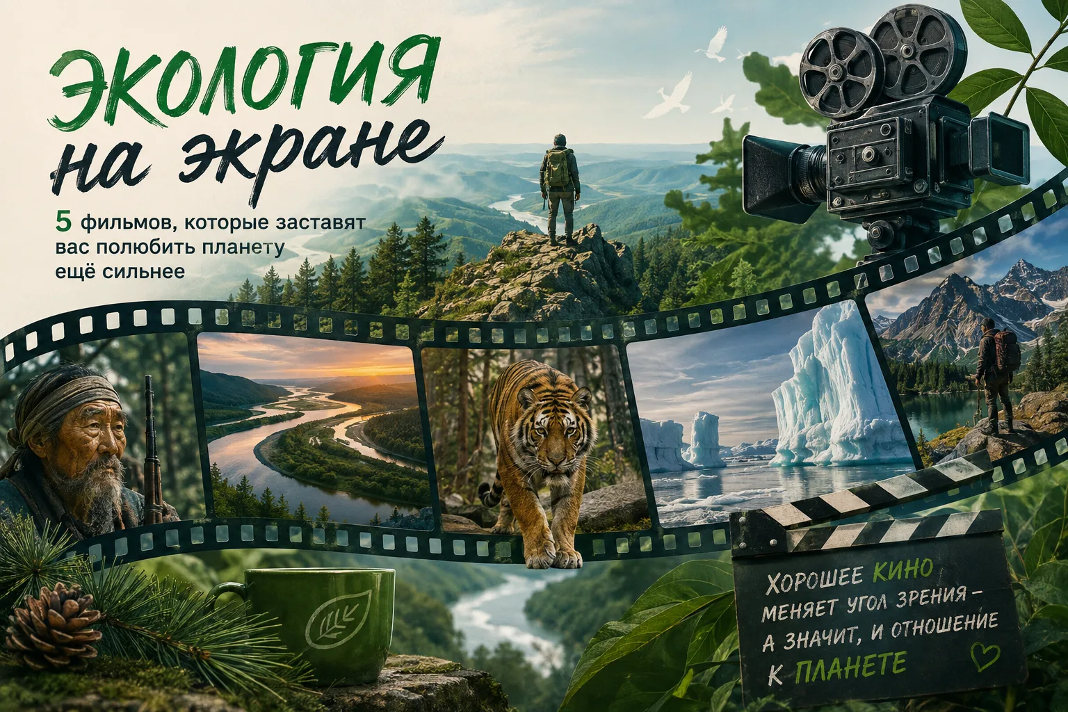 🎬 Экология на экране: 5 фильмов, которые заставят вас полюбить планету ещё сильнее