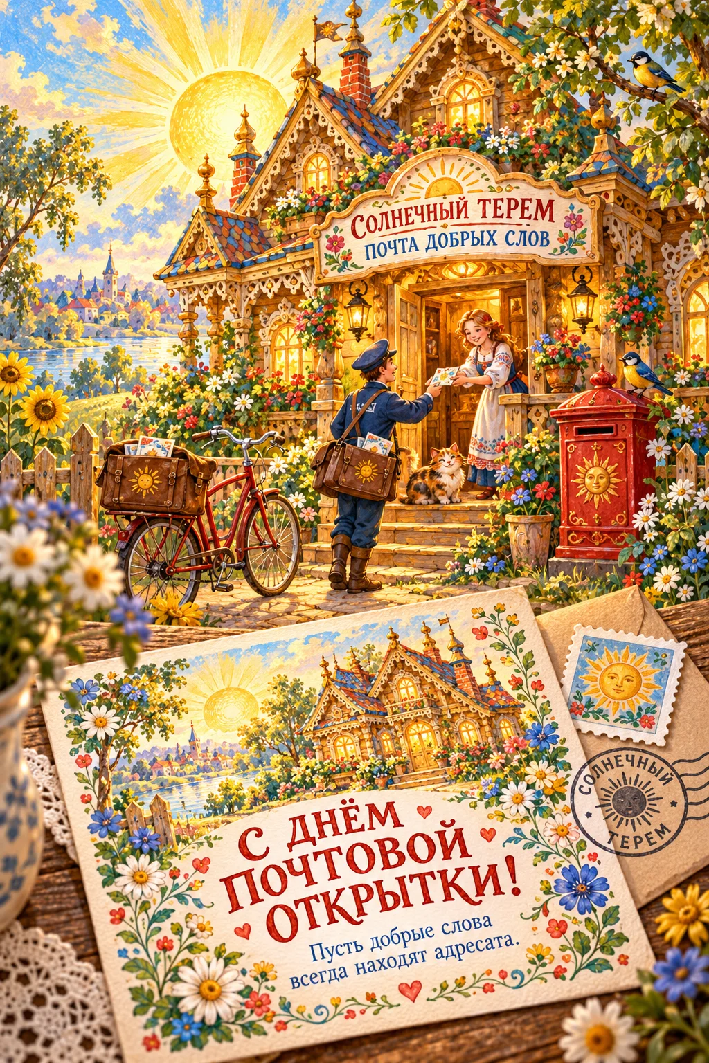 С Днём почтовой открытки!