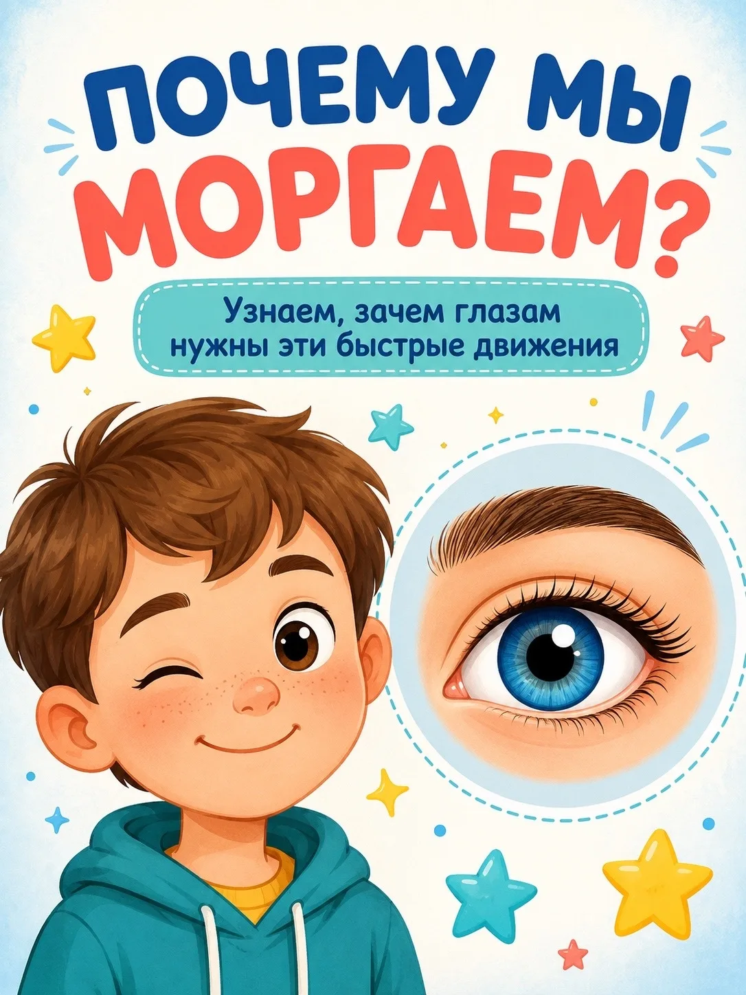 Познавательный материал «Почему мы моргаем?»