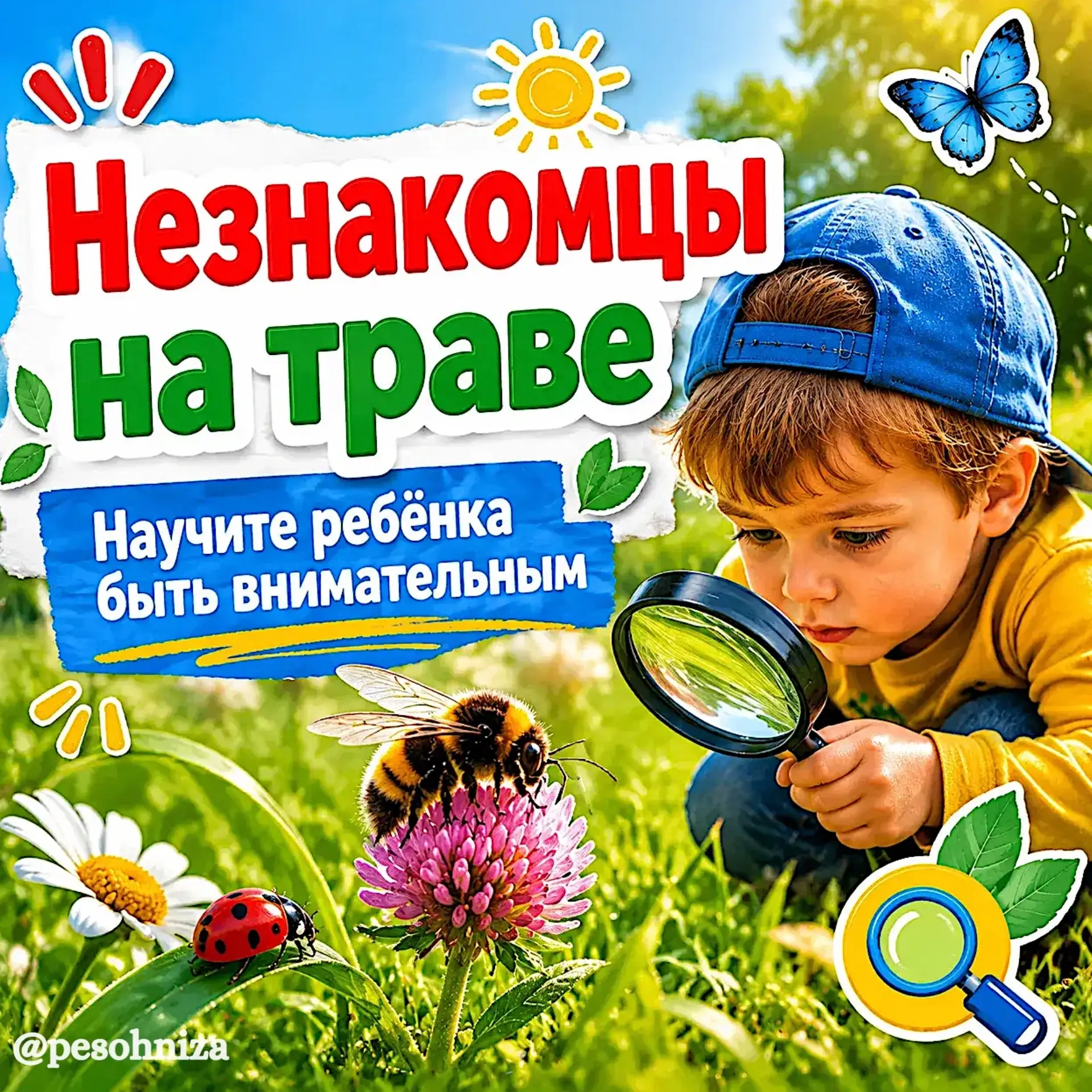 🌼 Лето — это долгожданные прогулки на природе, отдых на даче и весёлые игры на мягкой ...