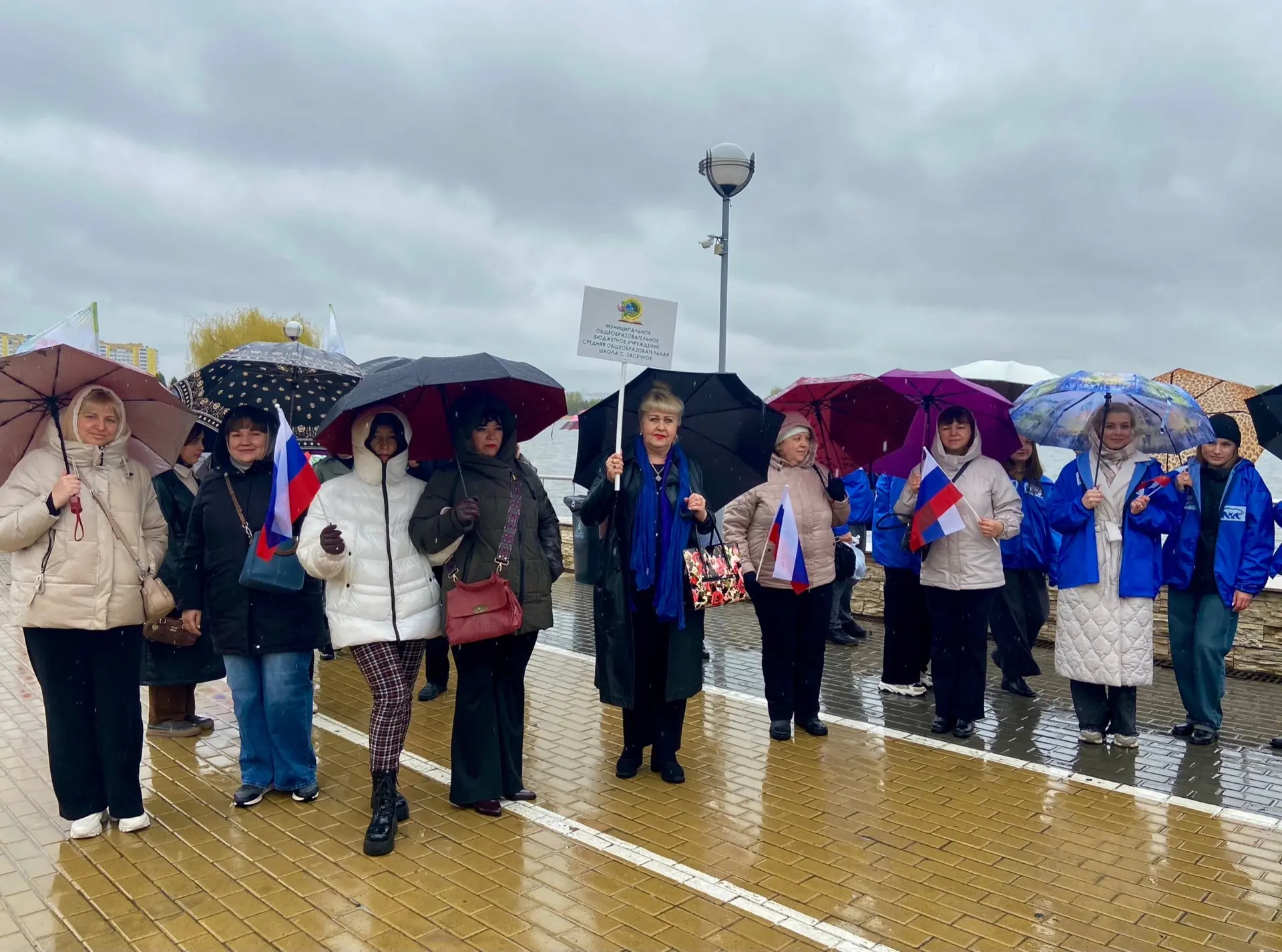 Школа с. Засечное: Первомайская демонстрация / Возрождение традиций В селе Засечное прошла первомайс