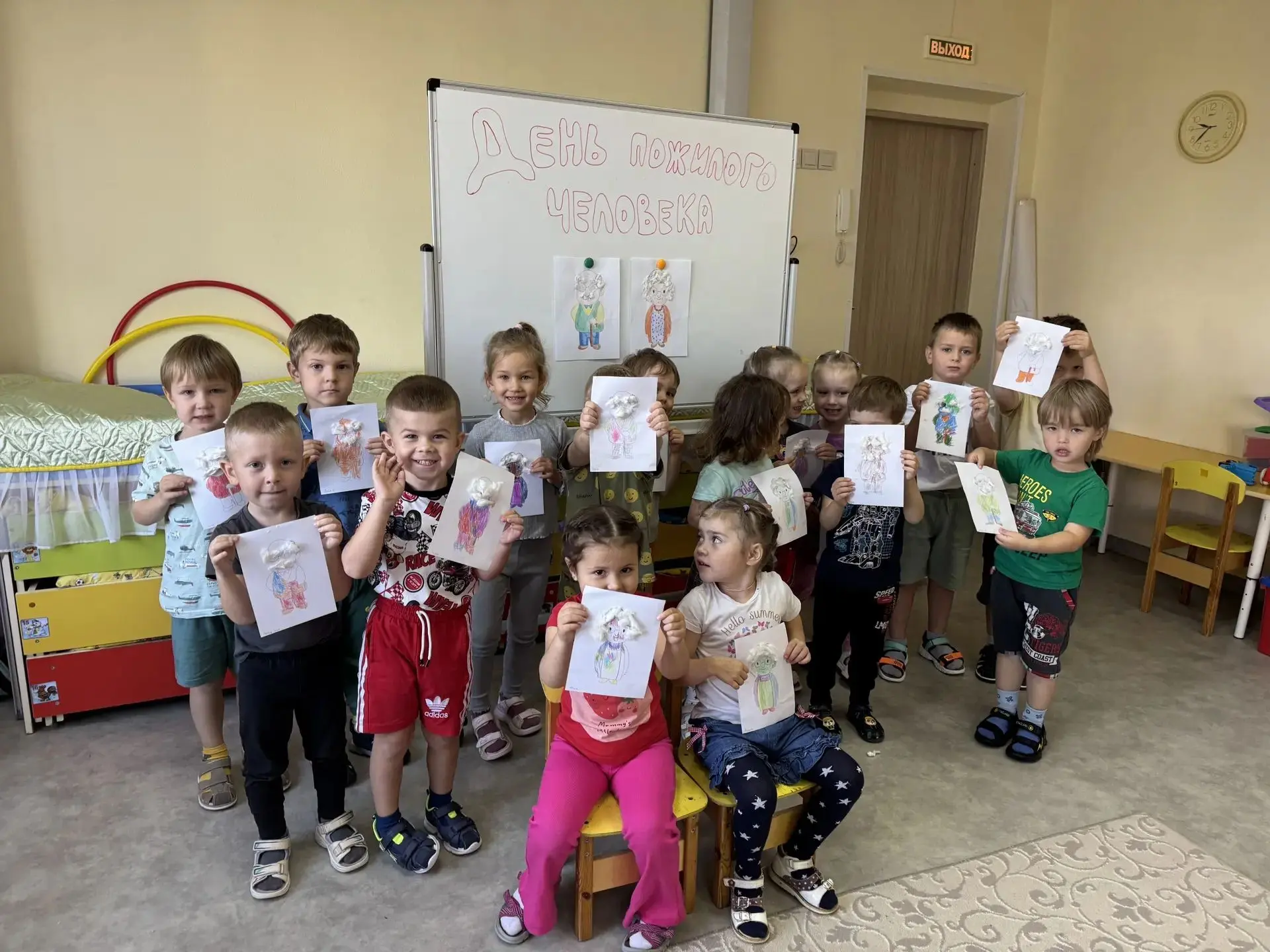 🌷 День пожилого человека в нашем детском саду