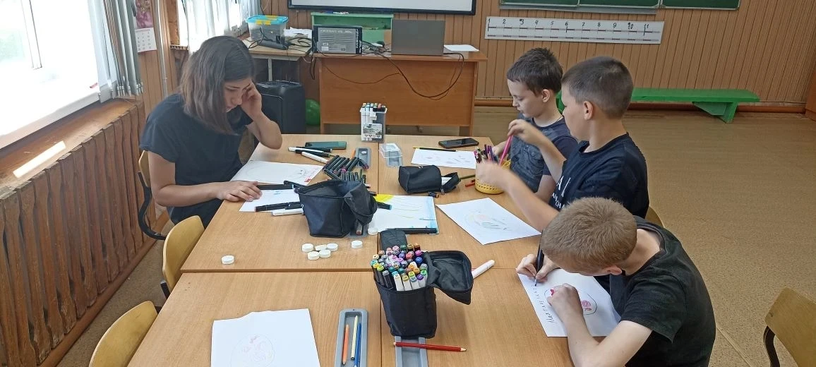 Вот и прошёл четырнадцатый день в нашем пришкольном лагере. Мы провели его под девизом "Будь здоров!