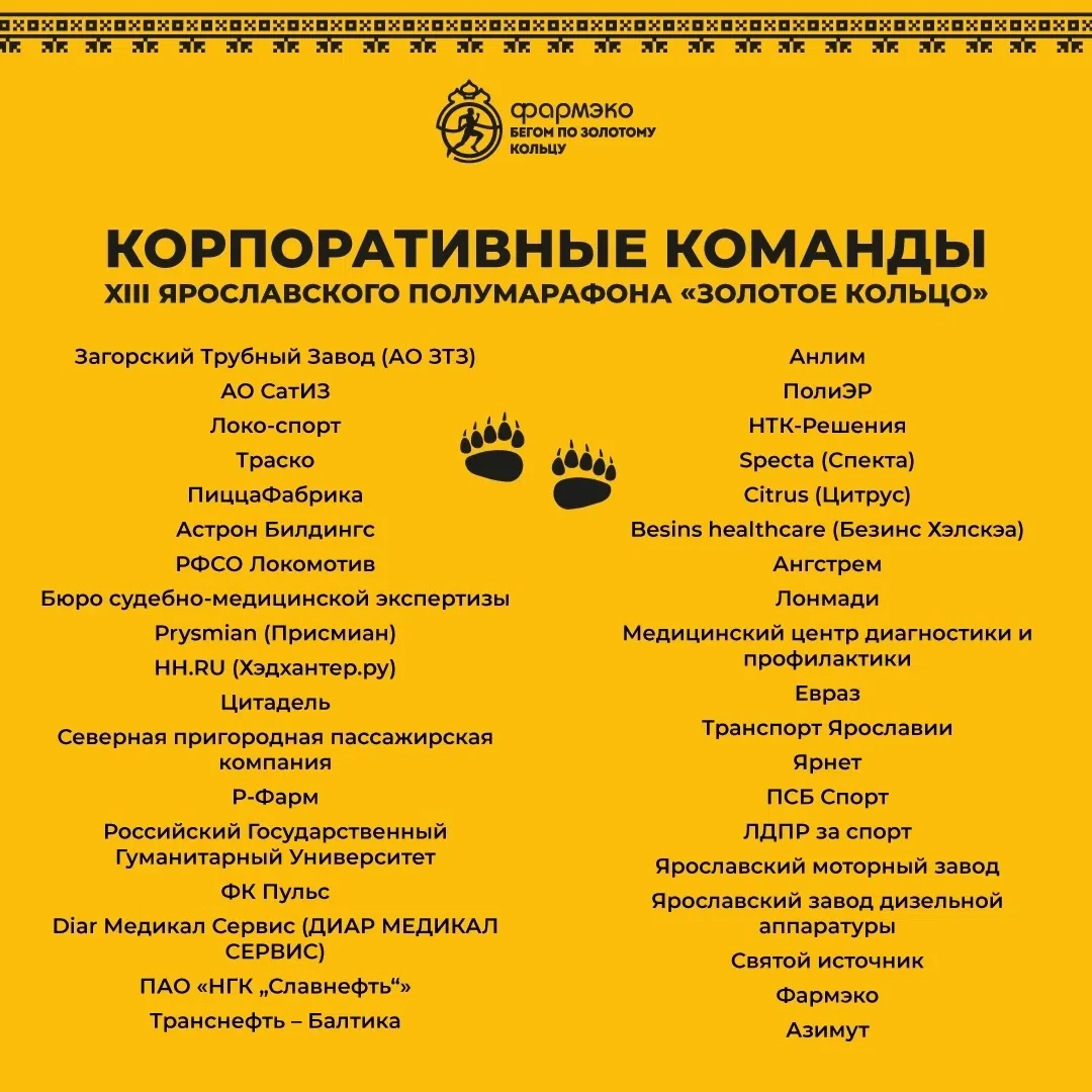 🏃‍♂ Встречаем корпоративные команды!