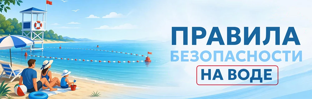 Уважаемые родители (законные представители)!
Напоминаем вам об основных правилах безопасности на вод