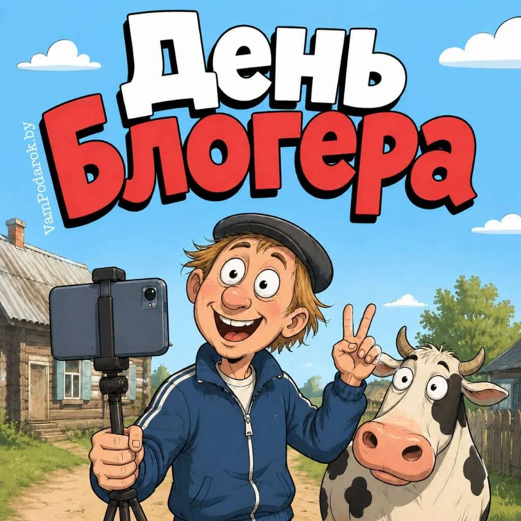 Поздравляем  всех блогеров с Международным днём блогера 🤝