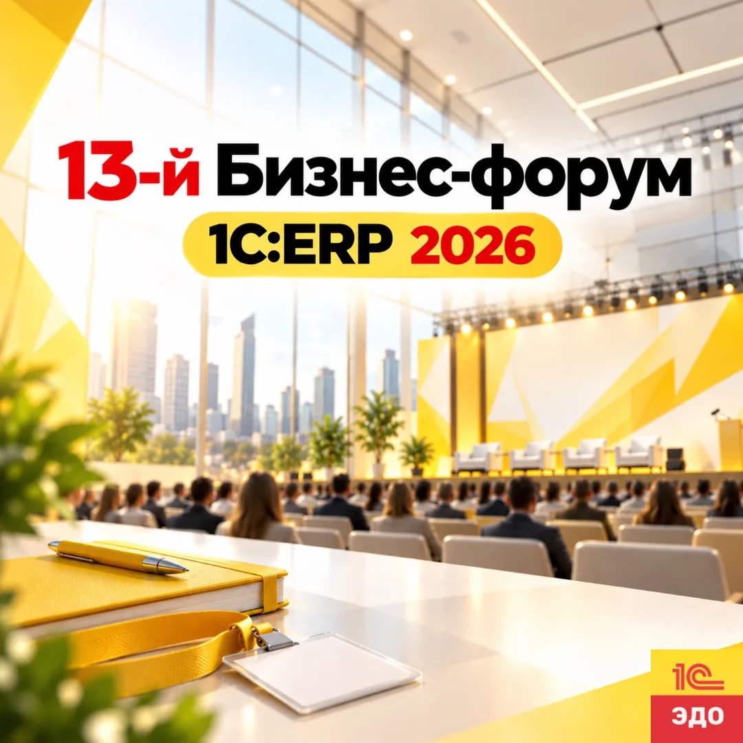 Встречаемся на 13-м Бизнес-форуме 1С!