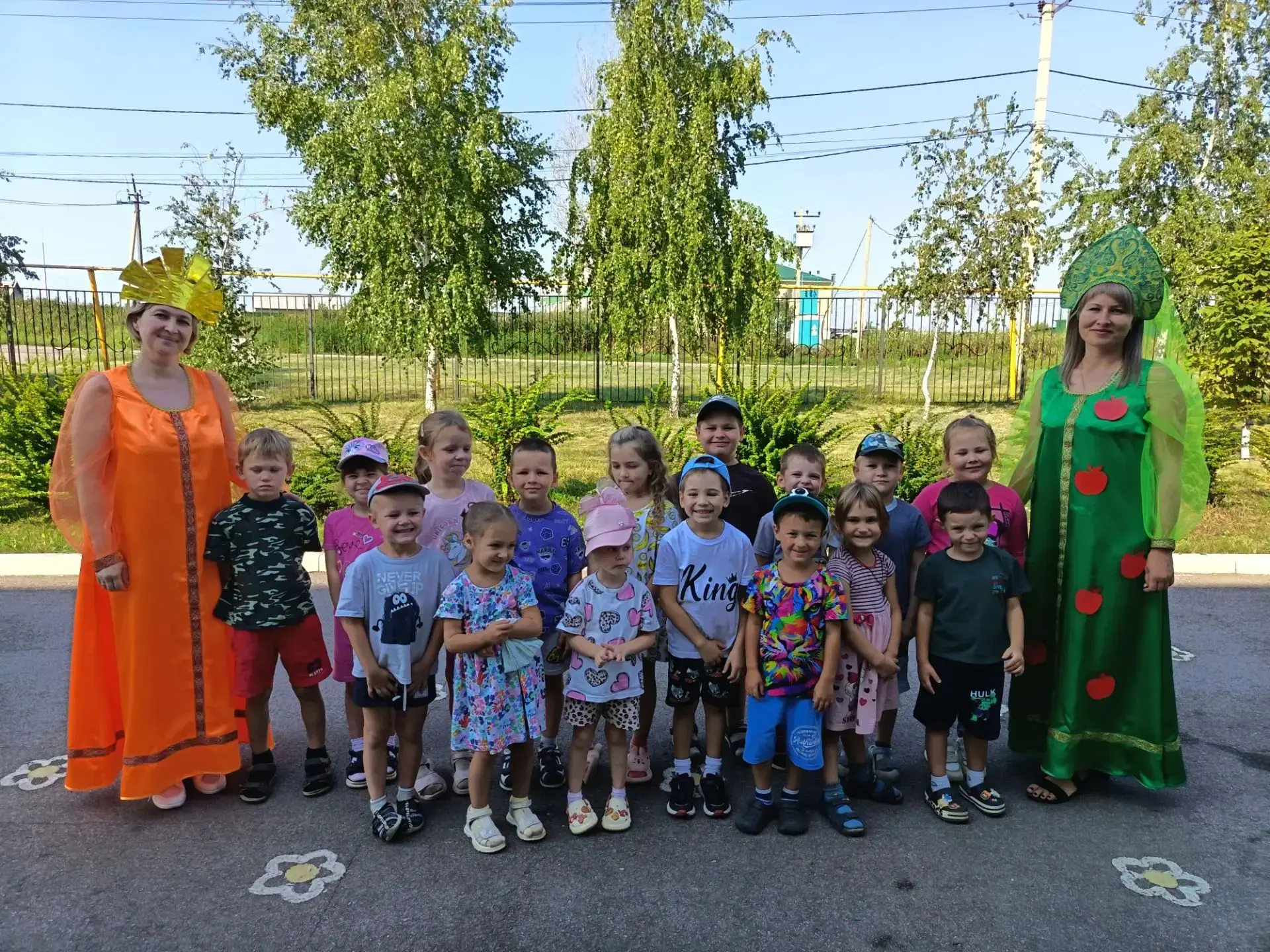 🍎 Солнечный и сладкий праздник — Яблочный Спас — состоялся в нашем детском саду!