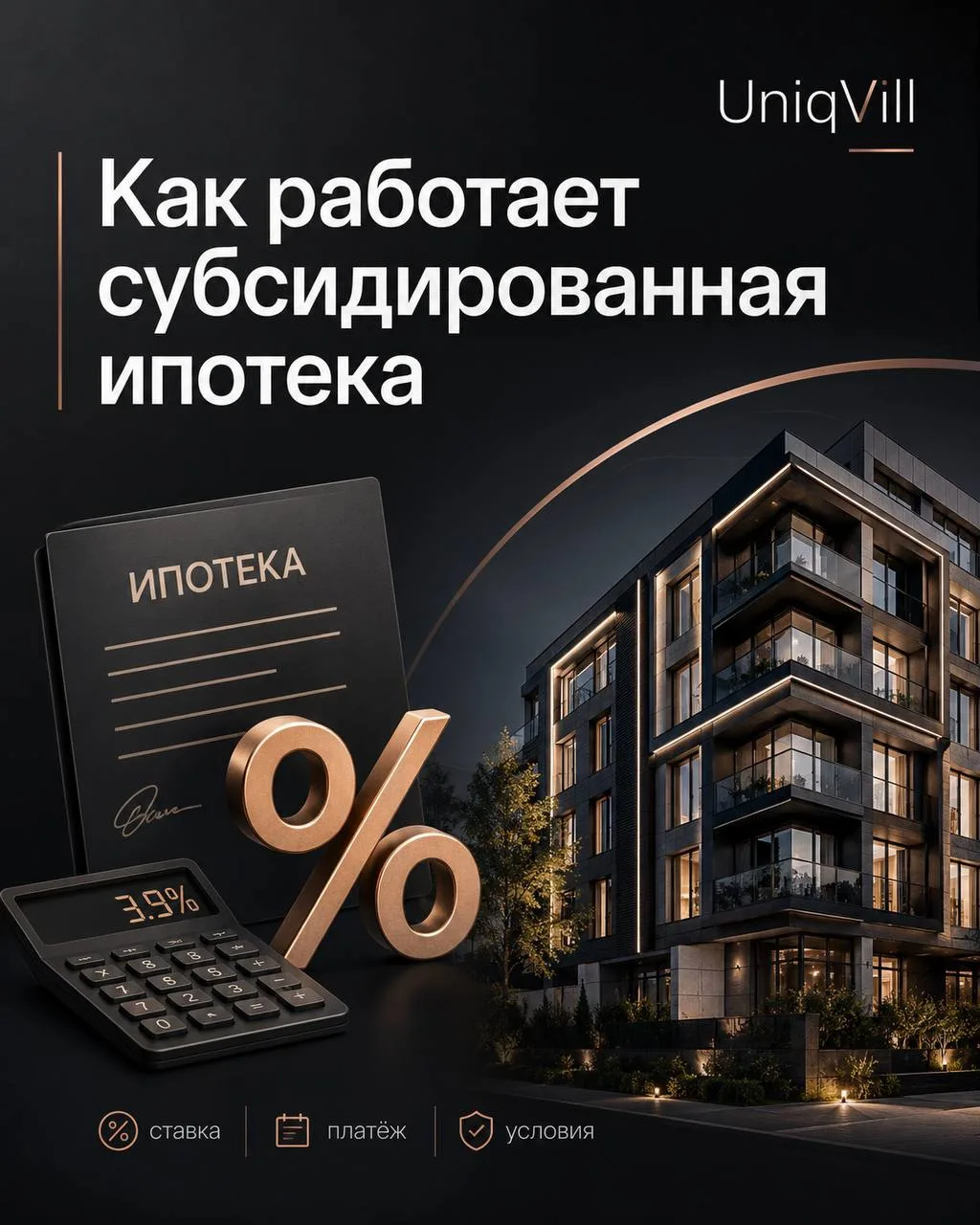 🏦 Как работает субсидированная ипотека?