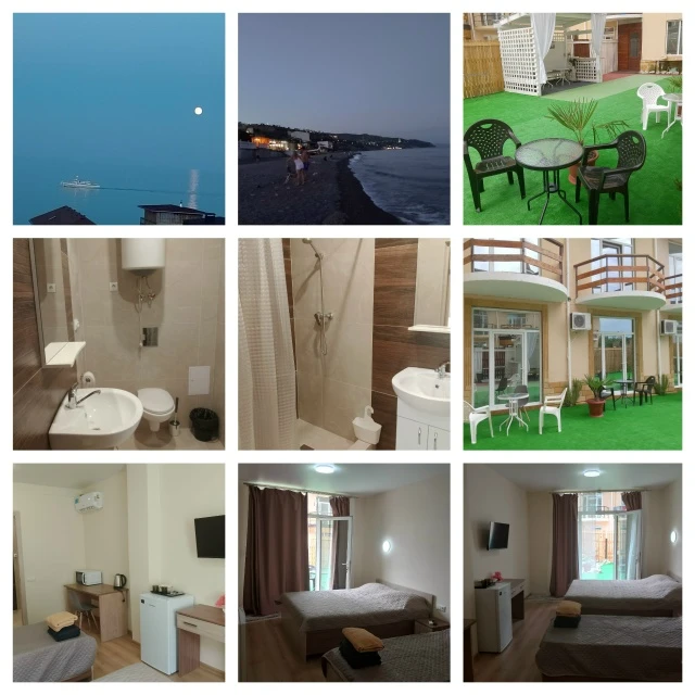 #СОЛНЕЧНОГОРСКОЕ  Уютные апартаменты 24–30 м² в с. Солнечногорское (Большая Алушта, Крым) — 500 м от