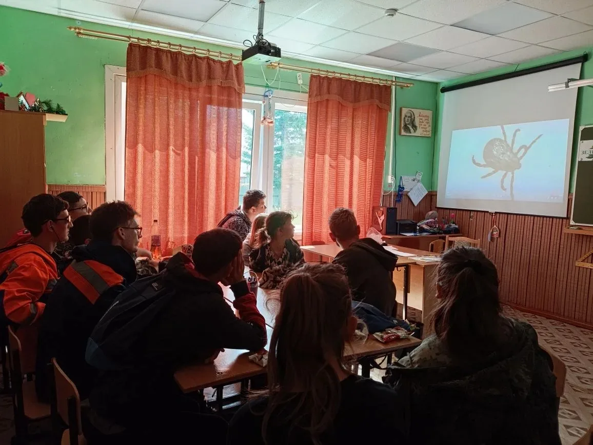 🕷Пятый день лесничества начался с познавательного видеоролика "Что делать ,если укусил...