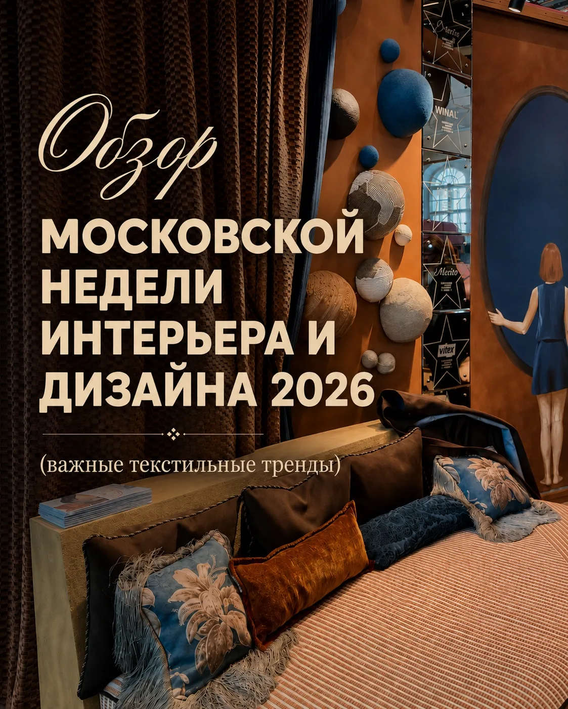 Московская неделя интерьера и дизайна только завершилась, а мы уже спешим к вам с обзор...