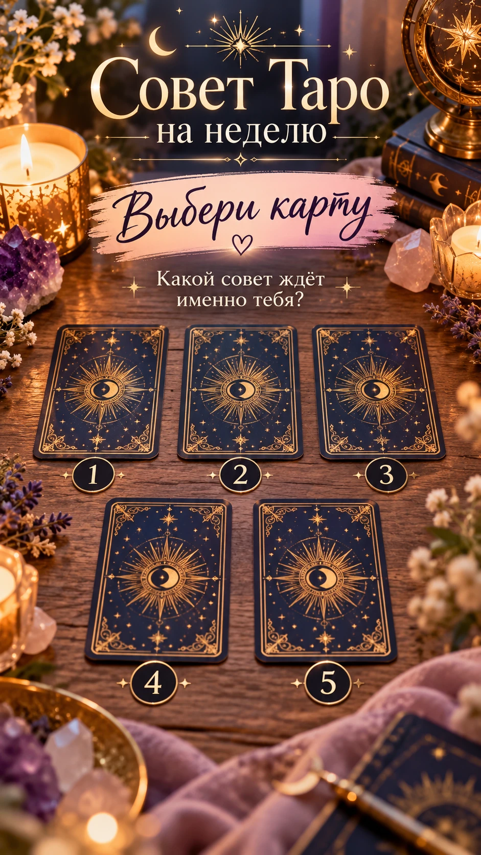 🔮 СОВЕТ ТАРО НА НЕДЕЛЮ