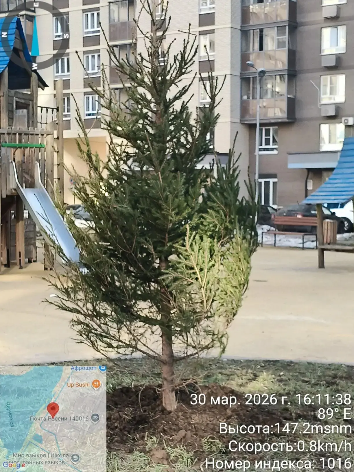 🌿 Накануне на дворовой территории дома Камова, 5 корпус 2 проведены работы по благоустройству  По ин