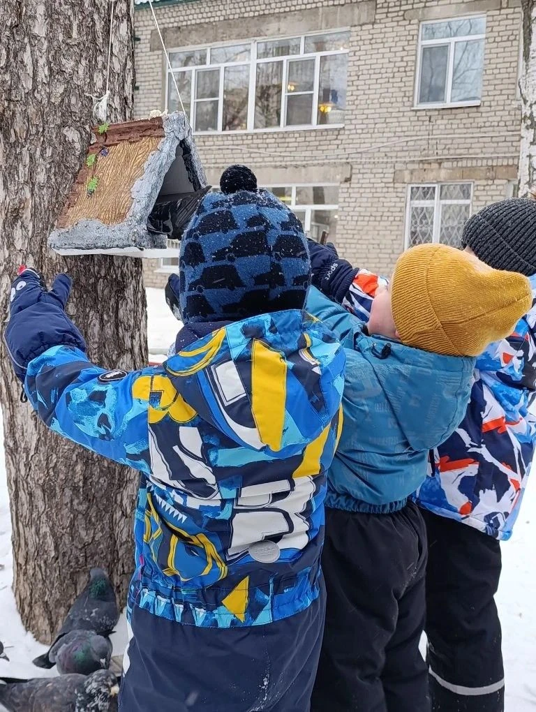 Птицам нужна наша помощь!