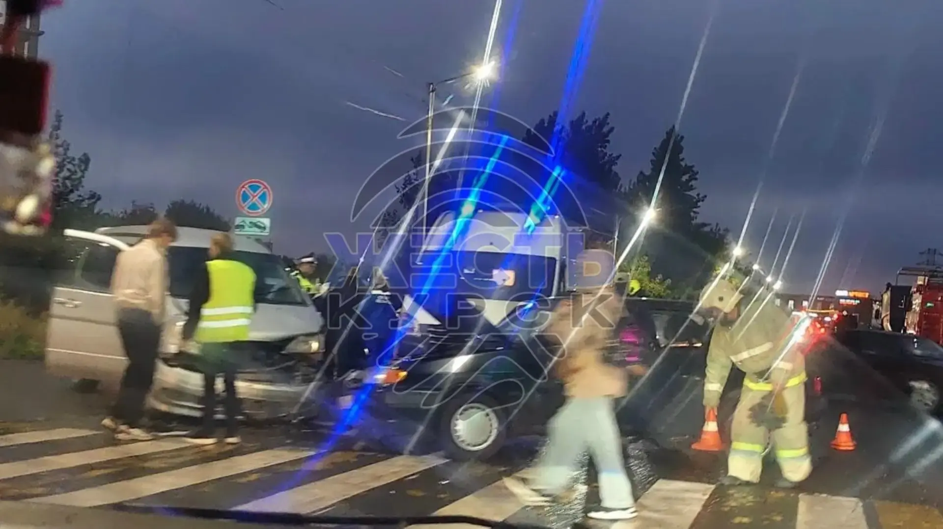 На ул. Клевцова произошло серьезное ДТП