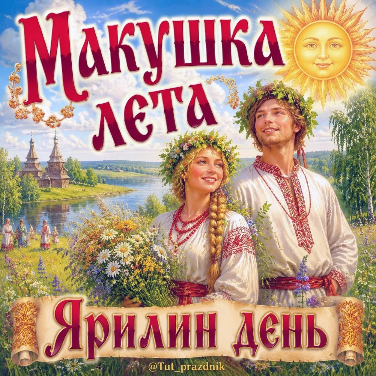 ☀️🌿 1 июля — Макушка лета, Ярилин день 🌿☀️