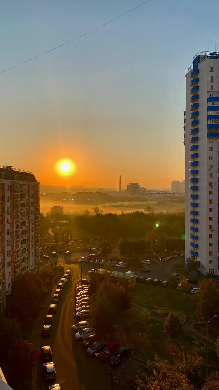 Косино в туманной дымке 🌤