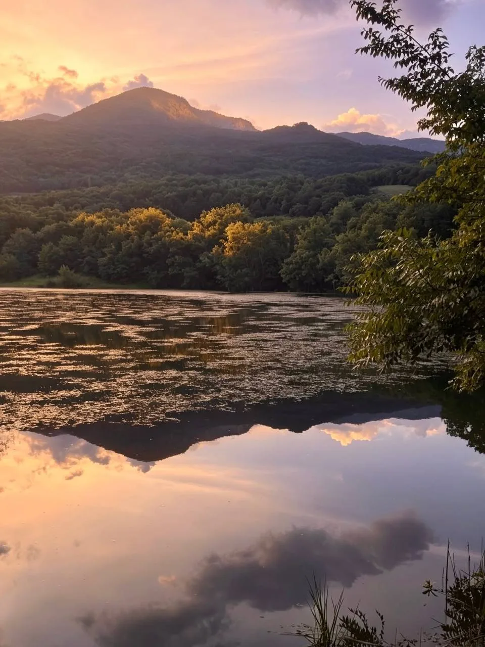 На Краснокаменксом озере красиво в любую погоду 🤩