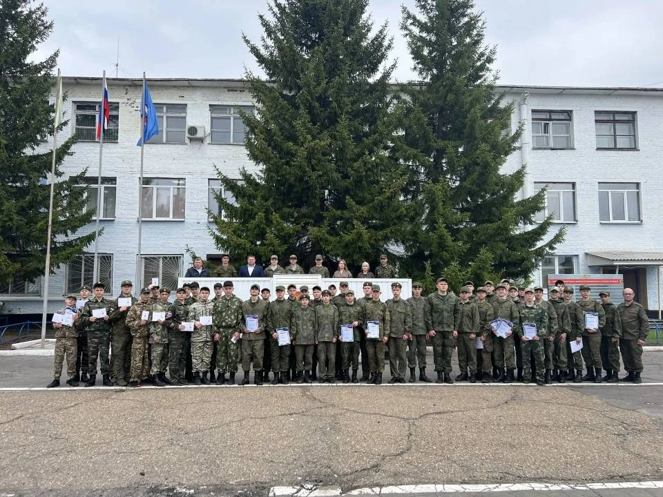 На базе войсковой части №03908 в Усольском районе прошли ежегодные учебные сборы учащих...
