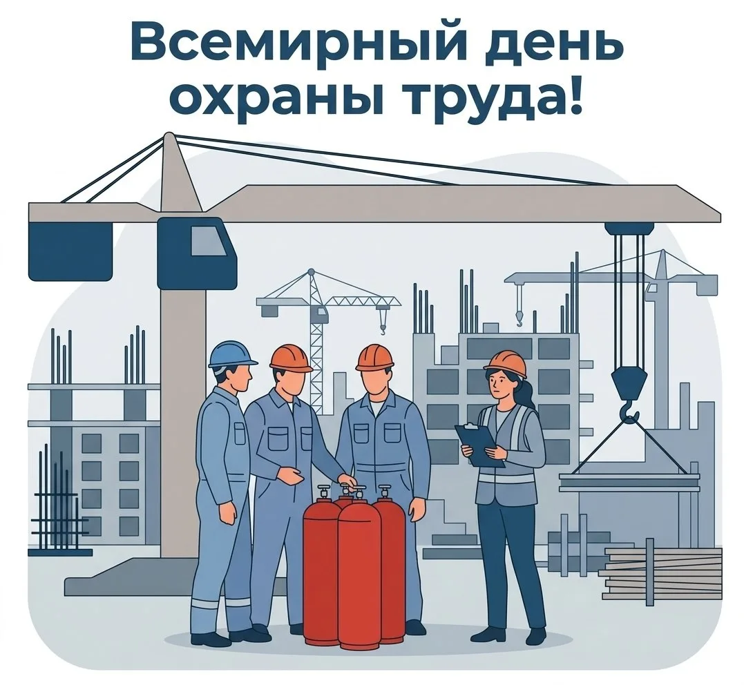 ⭐ 28 апреля — Всемирный день охраны труда!    В этот день мы хотим пожелать всем вам спокойных смен,