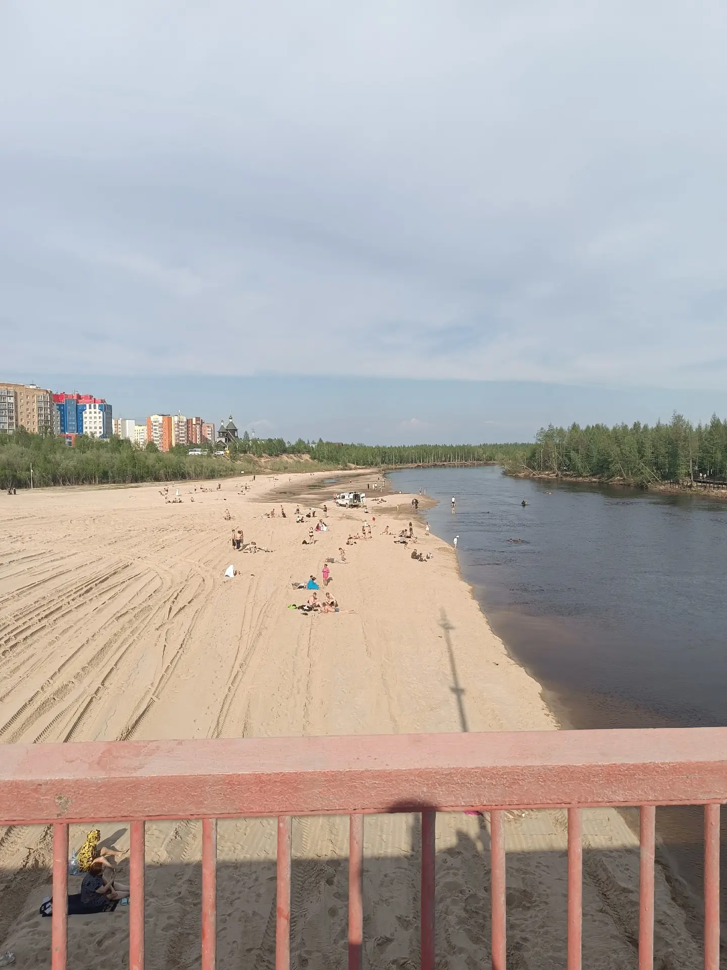 А вот и фото пляжа от нашей слушательницы!