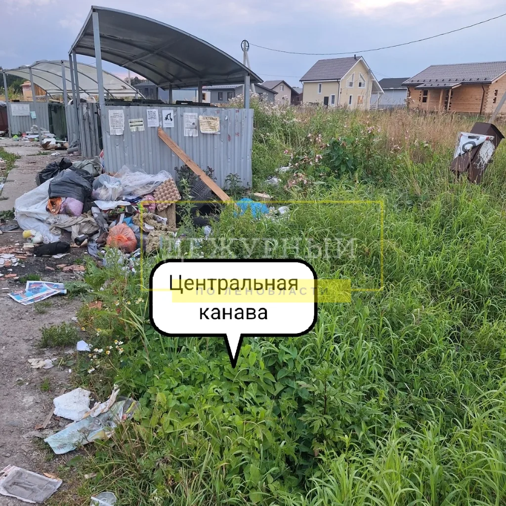 Пока все стараются благоустраивать улицы, у нас прямо у границ жилых участков вырос свой «арт-объект