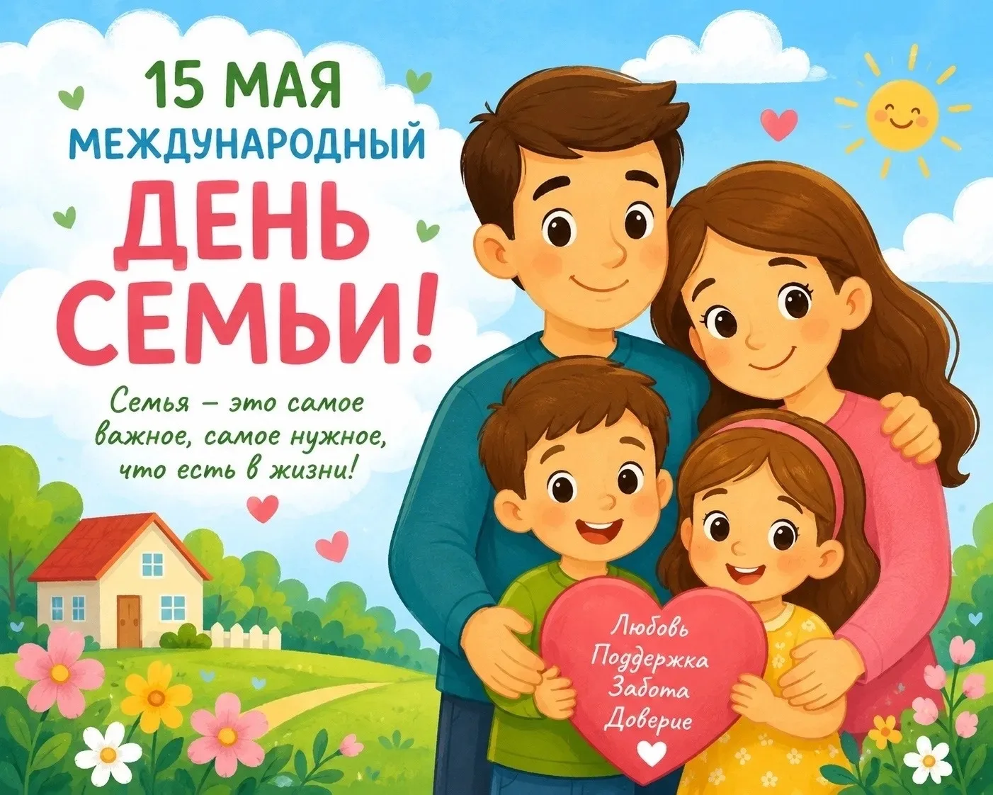 15 мая, в этот прекрасный весенний день, мы отмечаем замечательный праздник – Междунаро...